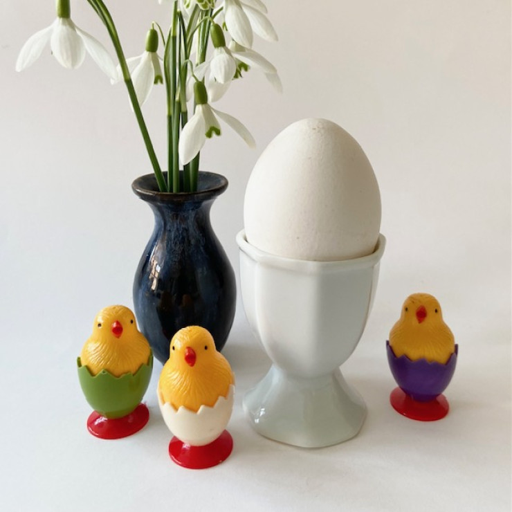 Æggebæger - ottekantet