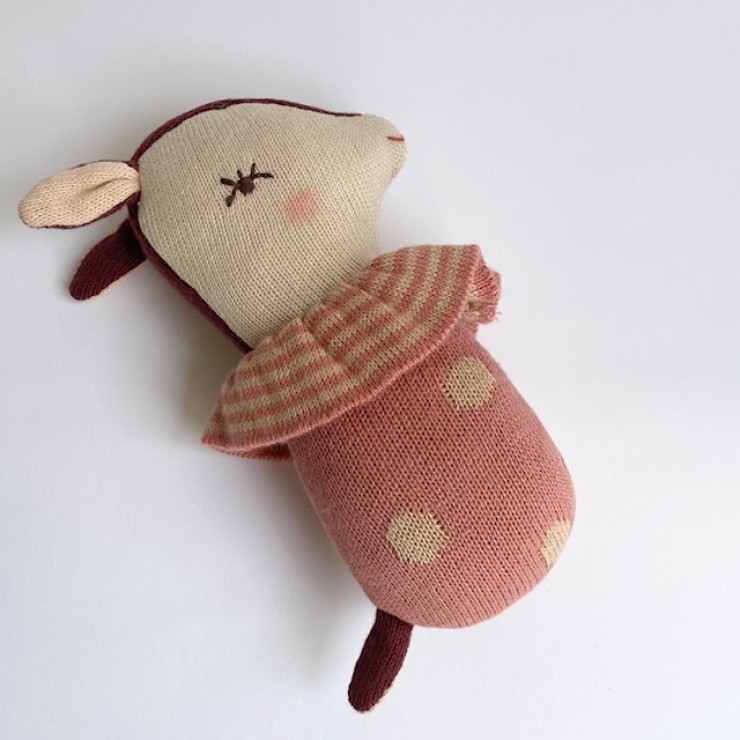 Bambi rangle - rosa fra Maileg Bambi rangle - rosa fra Maileg