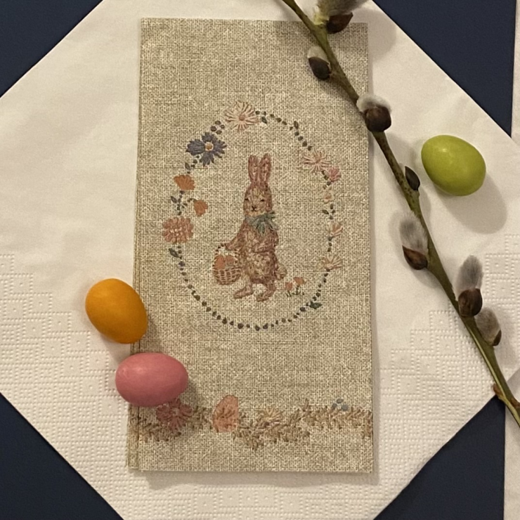 Påskeservietter fra Maileg 