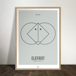 "ELEFANT" - A3 / Art print